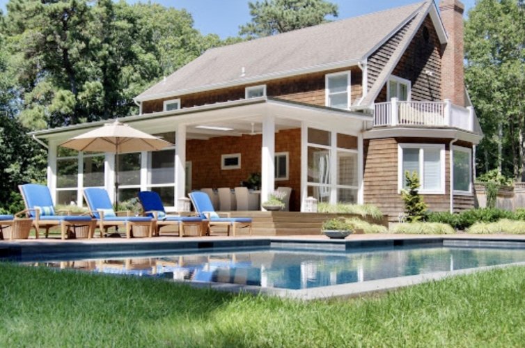 pool porch patio staycation